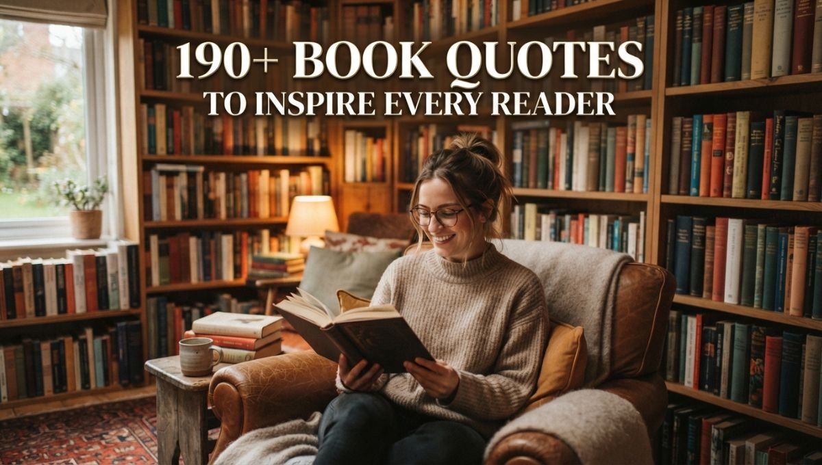 190+ Book Quotes To Inspire Every Reader