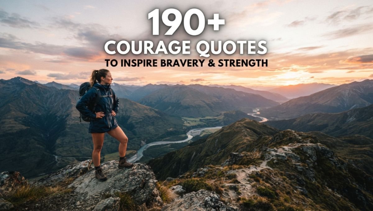 190+ Courage Quotes To Inspire Bravery & Strength