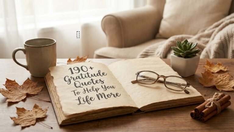 190+ Gratitude Quotes To Help You Appreciate Life More