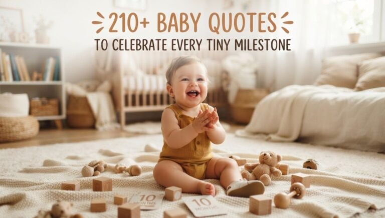210+ Baby Quotes To Celebrate Every Tiny Milestone