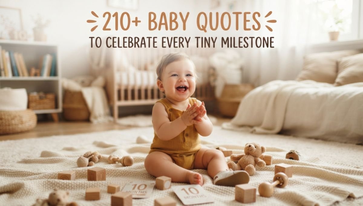 210+ Baby Quotes To Celebrate Every Tiny Milestone