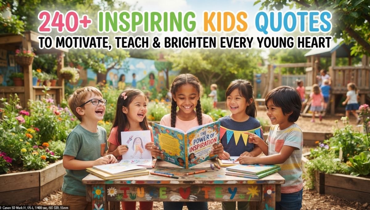 240+ Inspiring Kids Quotes To Motivate, Teach & Brighten Every Young Heart