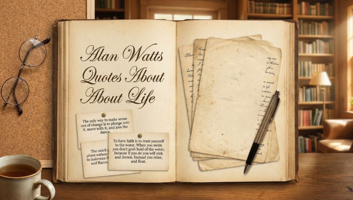 Alan Watts Quotes About Life