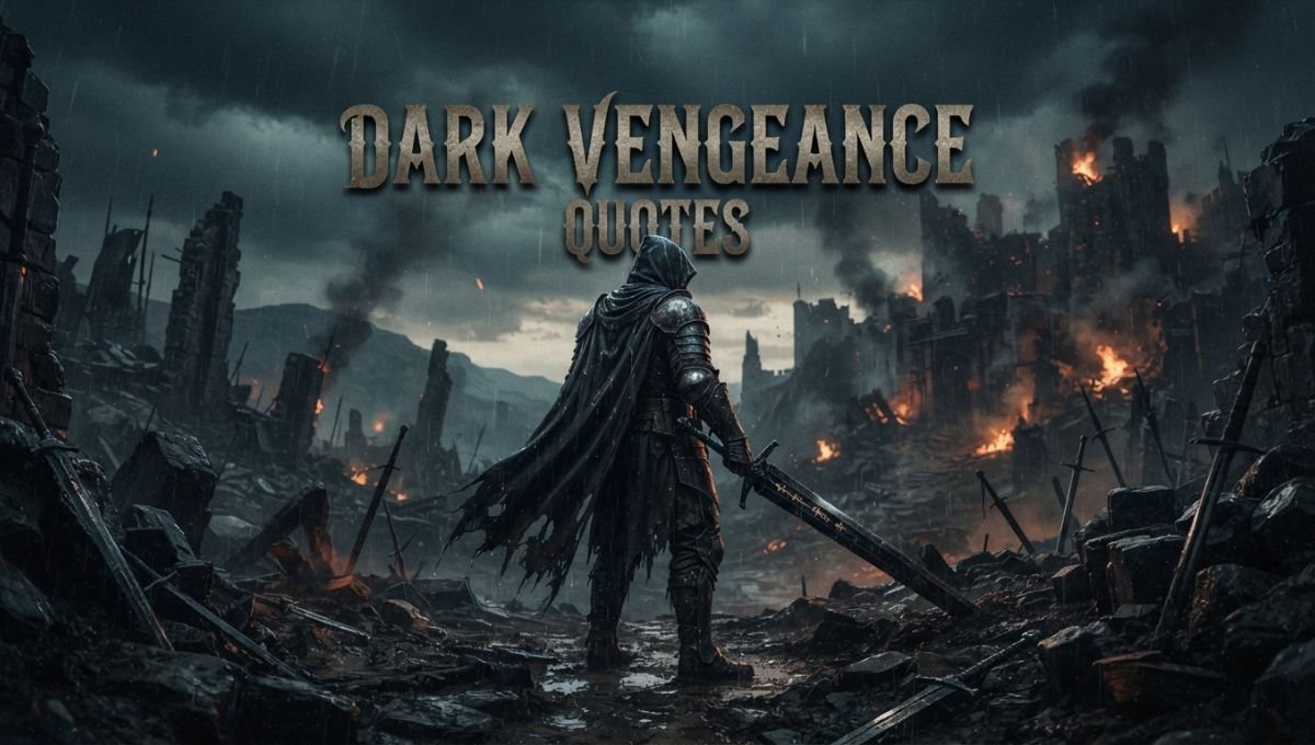 Dark Vengeance Quotes