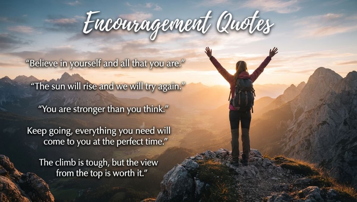Encouragement Quotes
