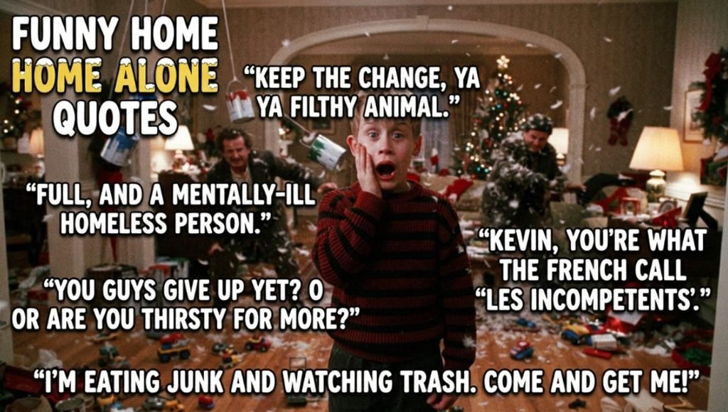 Funny Home Alone Quotes