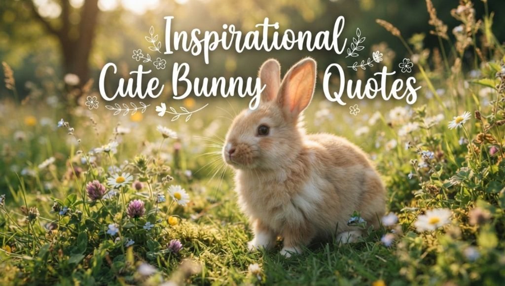 Inspirational Cute Bunny Quotes