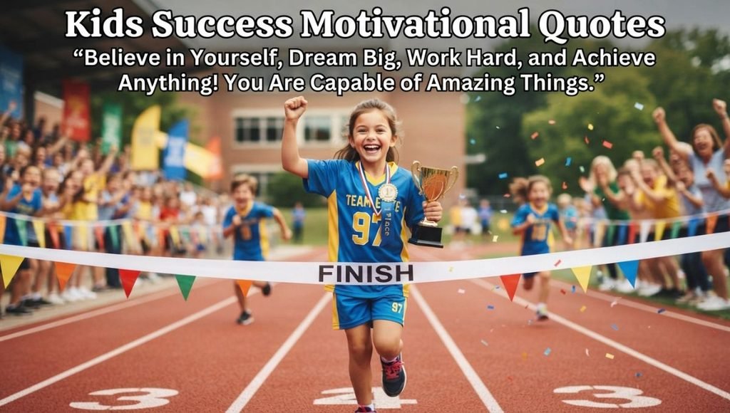 Kids Success Motivational Quotes