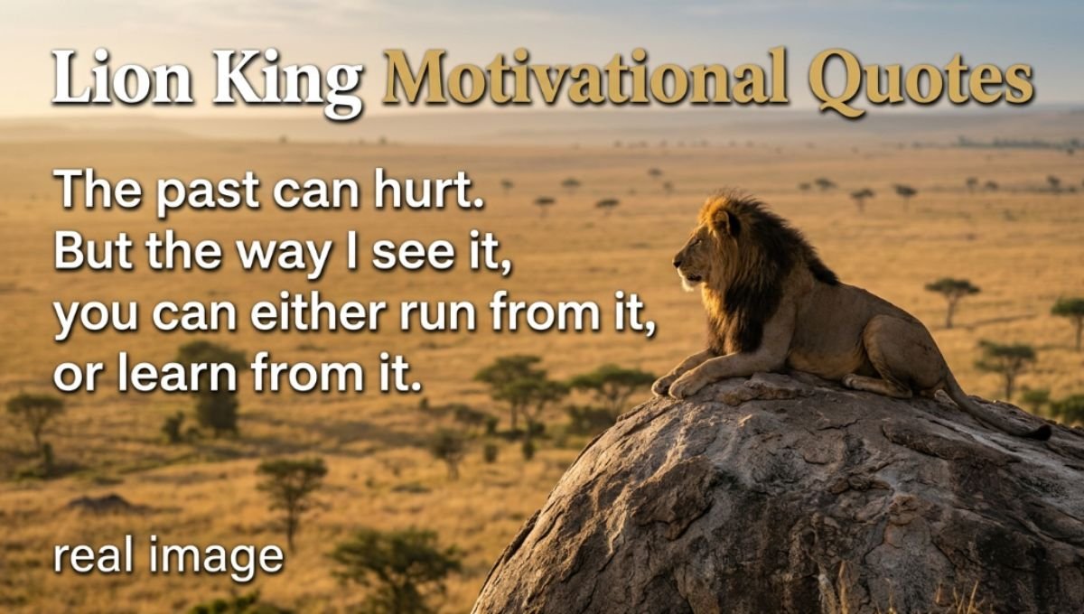 Lion King Motivational Quotes