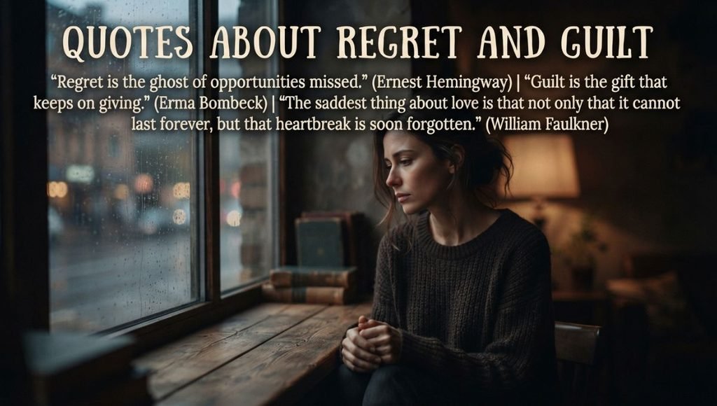 Quotes About Regret And Guilt