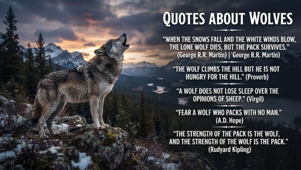 Quotes About Wolves