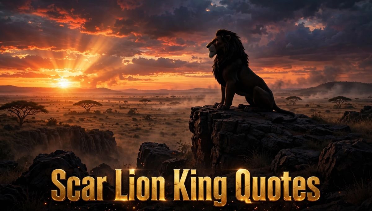 Scar Lion King Quotes