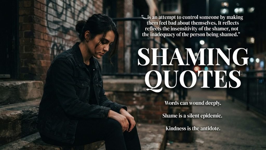 Shaming Quotes