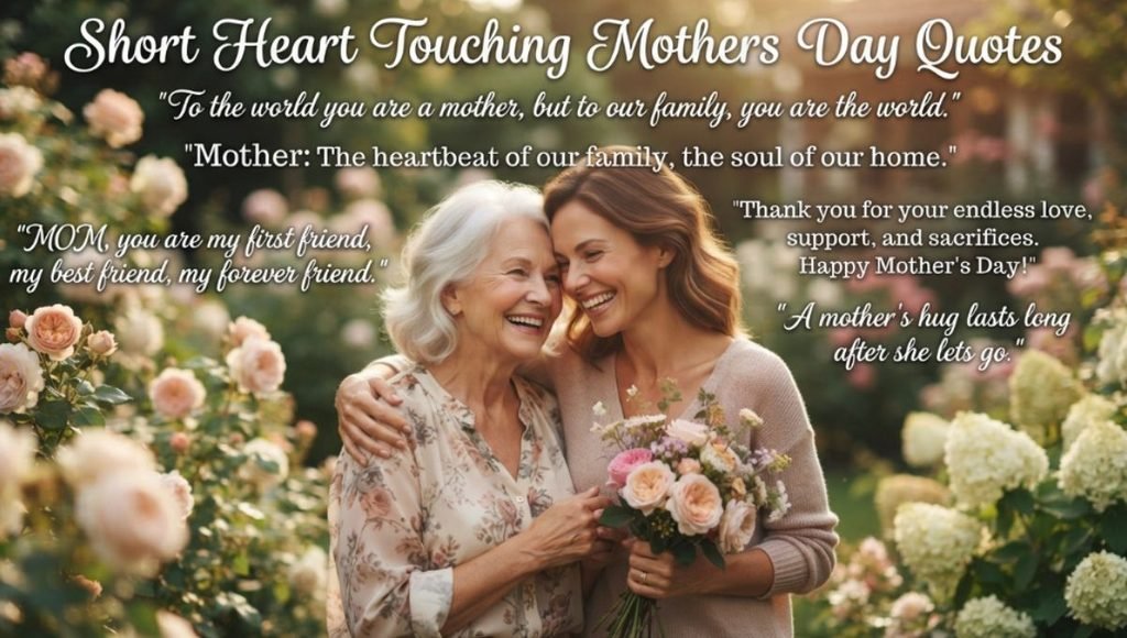 Short Heart Touching Mothers Day Quotes
