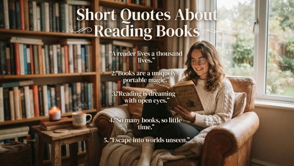 Short Quotes About Reading Books
