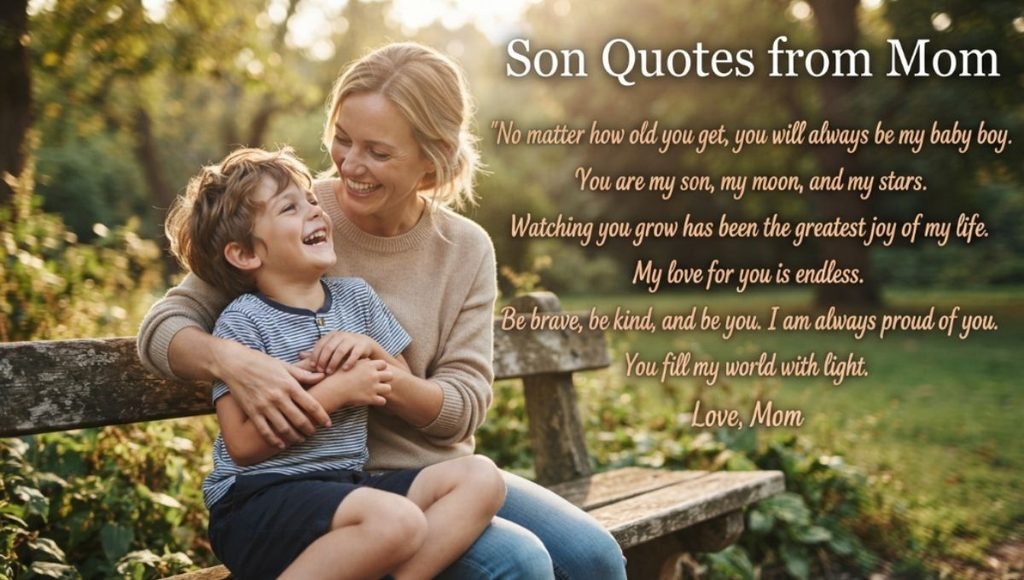 Son Quotes from Mom