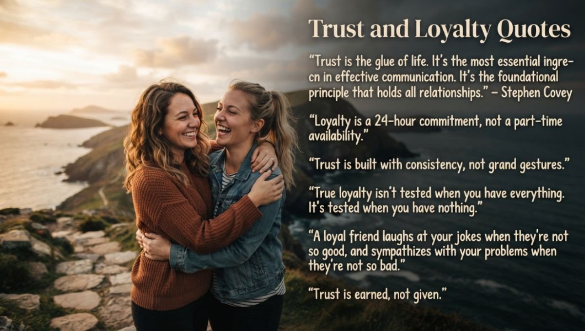 Trust and Loyalty Quotes