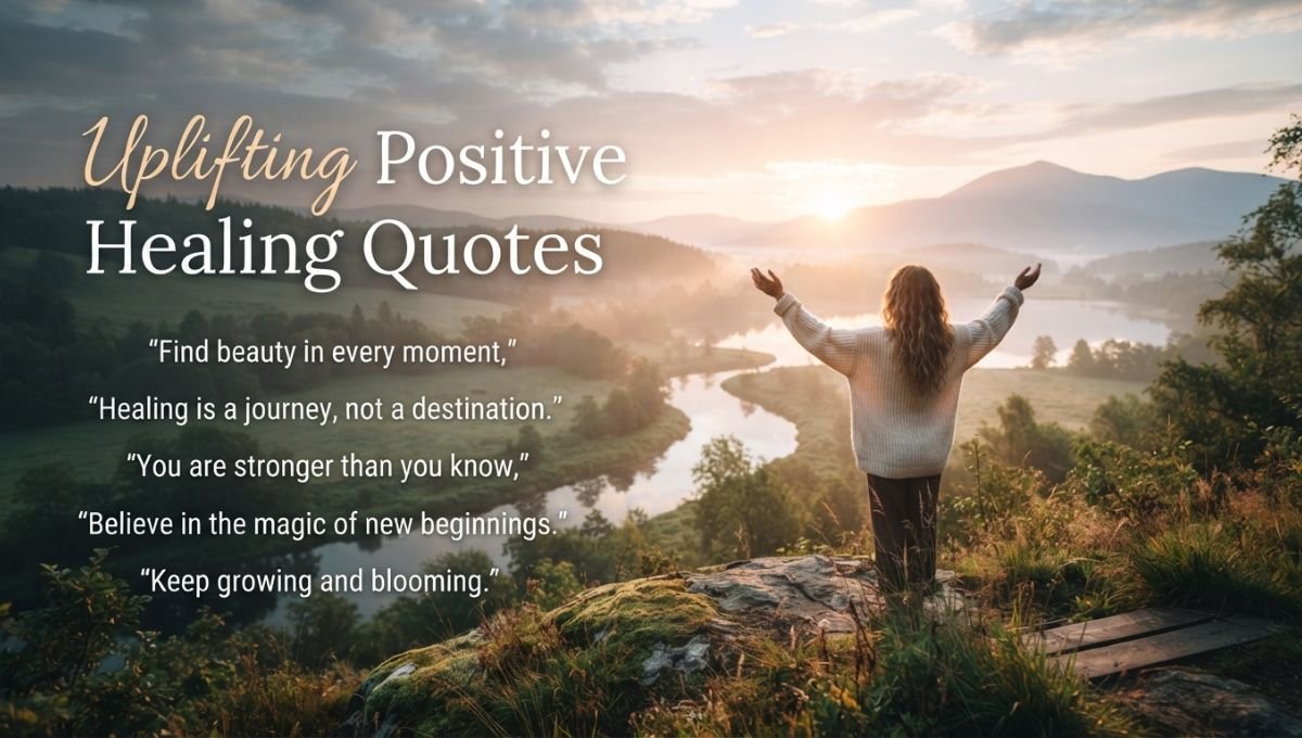 Uplifting Positive Healing Quotes
