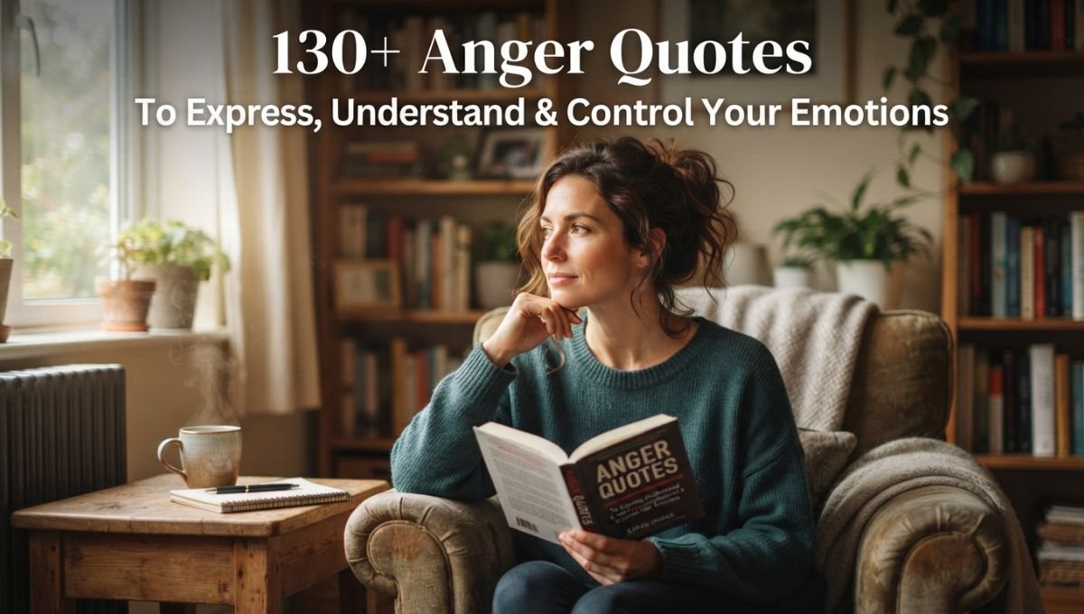 130+ Anger Quotes To Express, Understand & Control Your Emotions