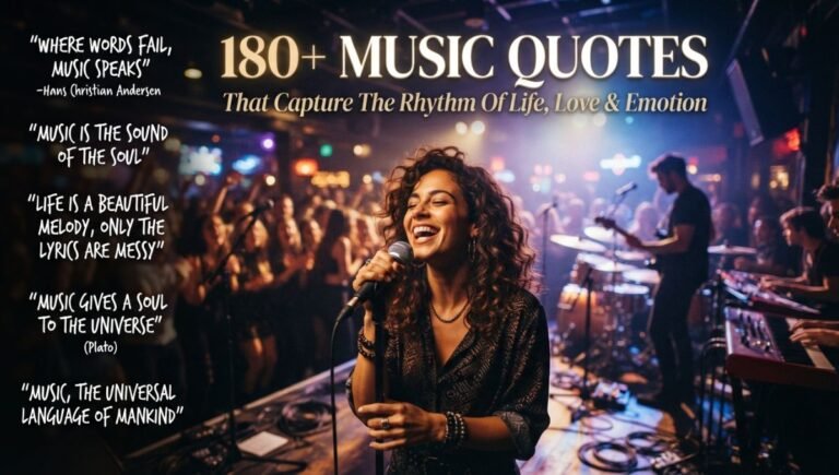 180+Music Quotes That Capture The Rhythm Of Life, Love & Emotion