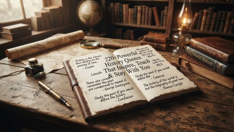 220+Powerful History Quotes That Inspire, Teach & Stay With You