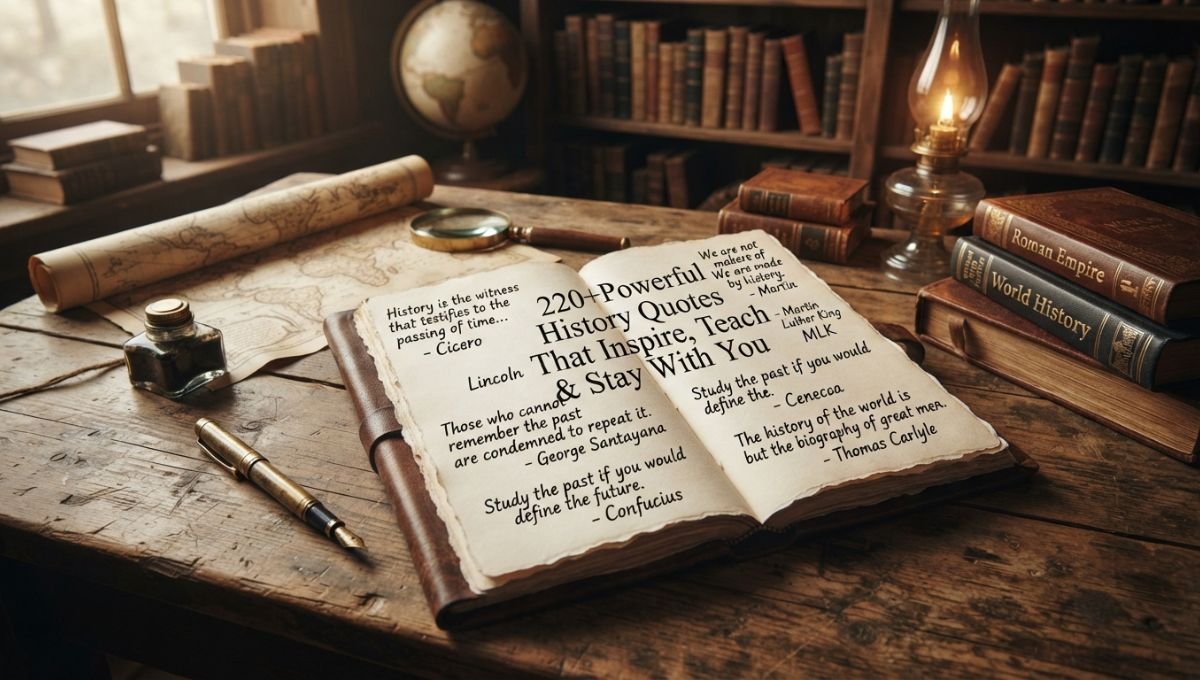 220+Powerful History Quotes That Inspire, Teach & Stay With You