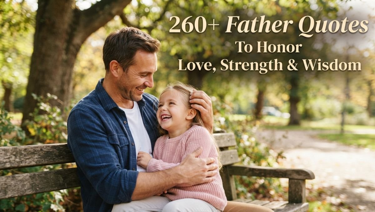 260+Father Quotes To Honor Love, Strength & Wisdom