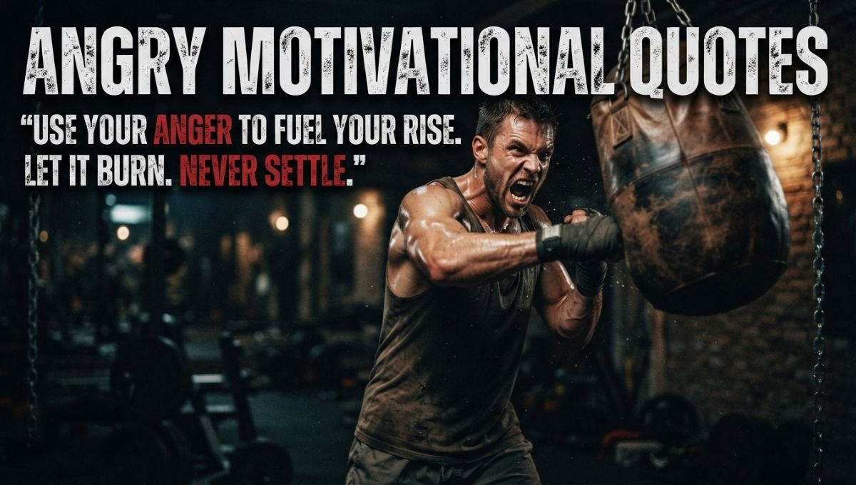 Angry Motivational Quotes
