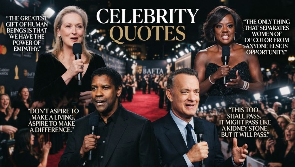 Celebrity Quotes