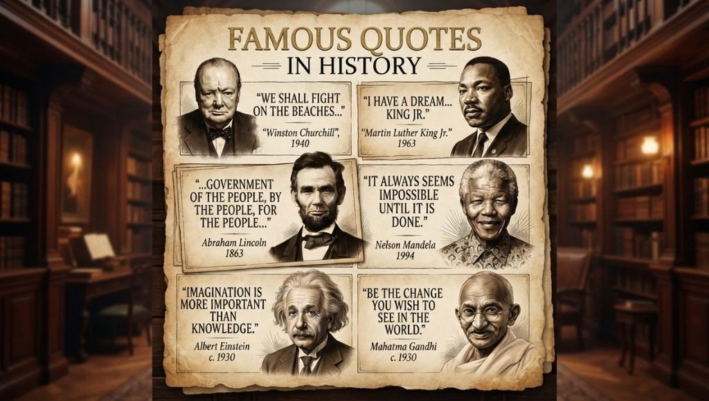 Famous Quotes in History