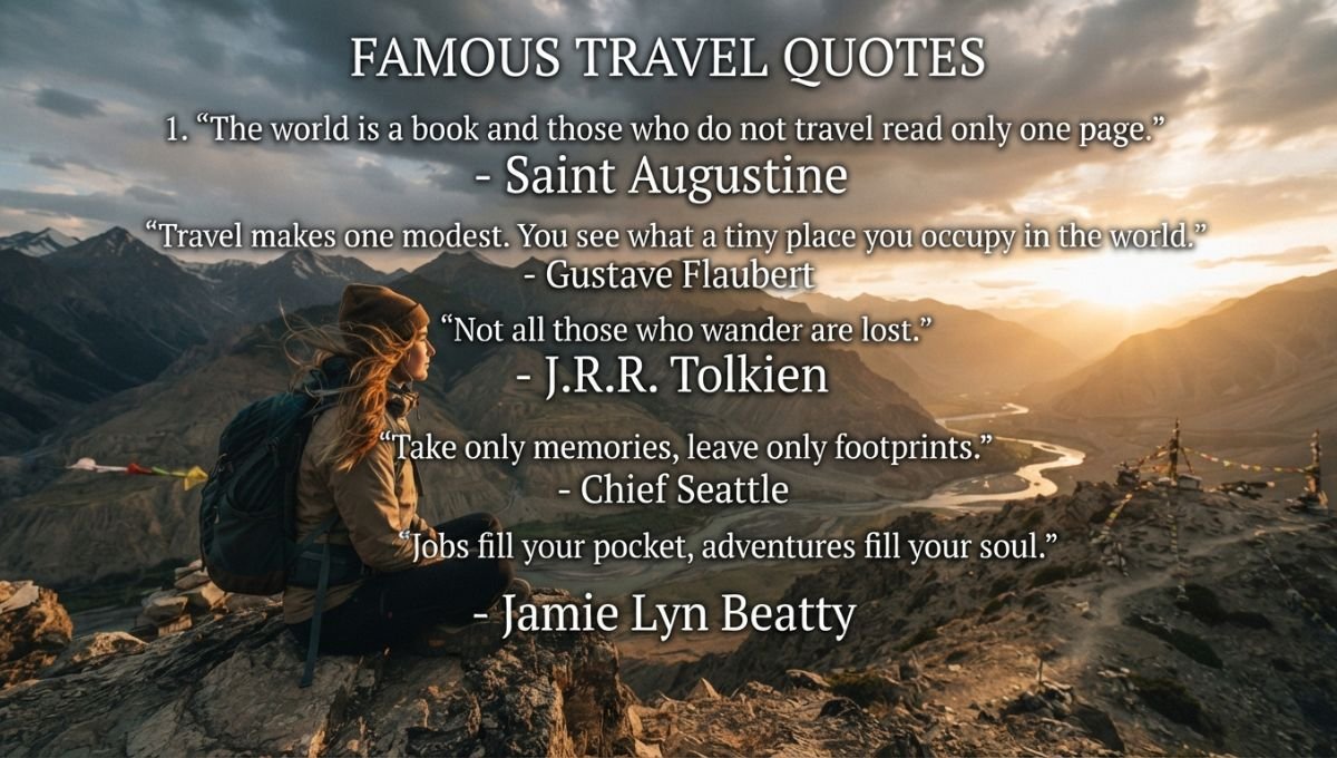 Famous Travel Quotes