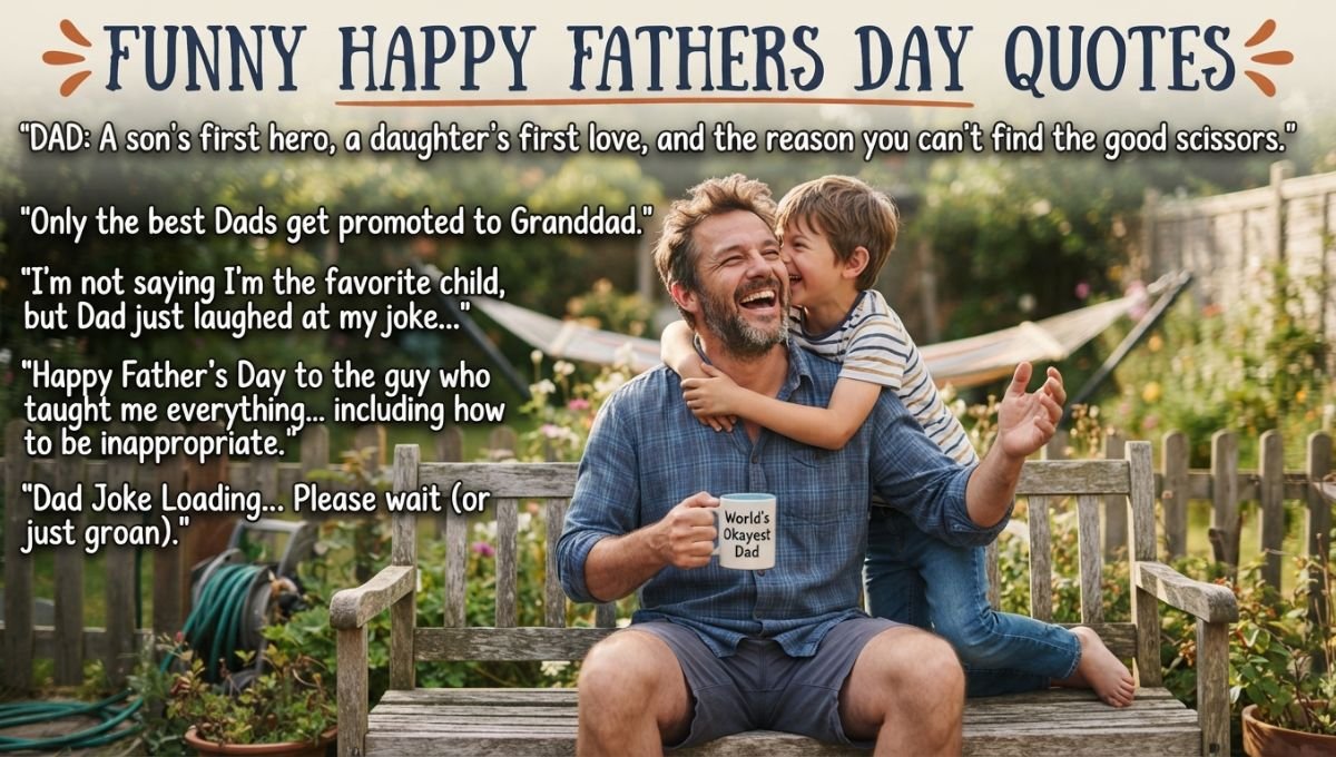Funny Happy Fathers Day Quotes