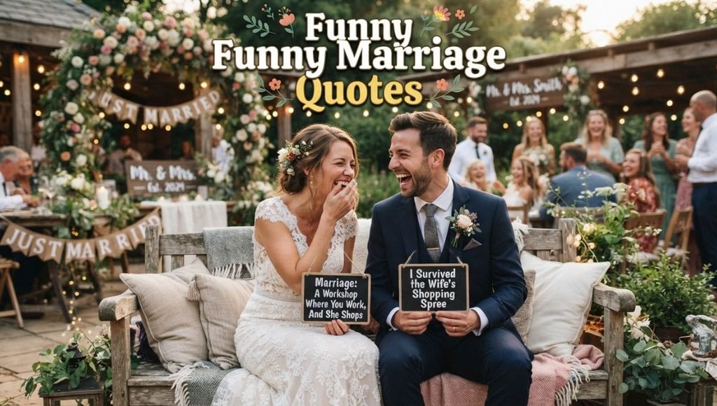 Funny Marriage Quotes