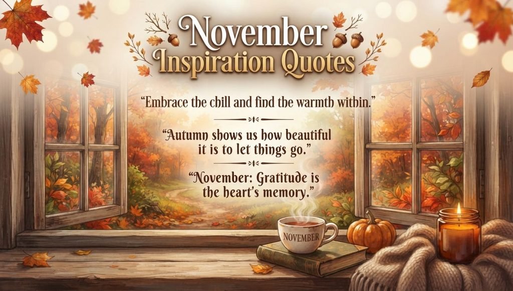 November Inspiration Quotes