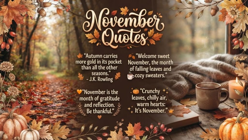 November Quotes