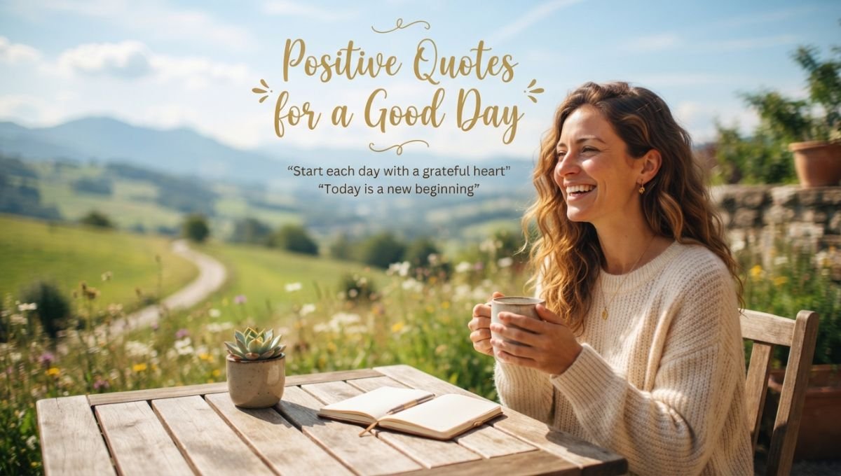 Positive Quotes for a Good Day