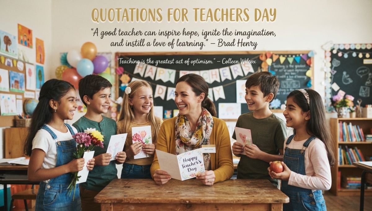 Quotations for Teachers Day