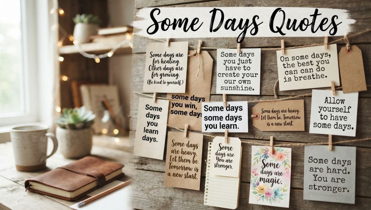 Some Days Quotes