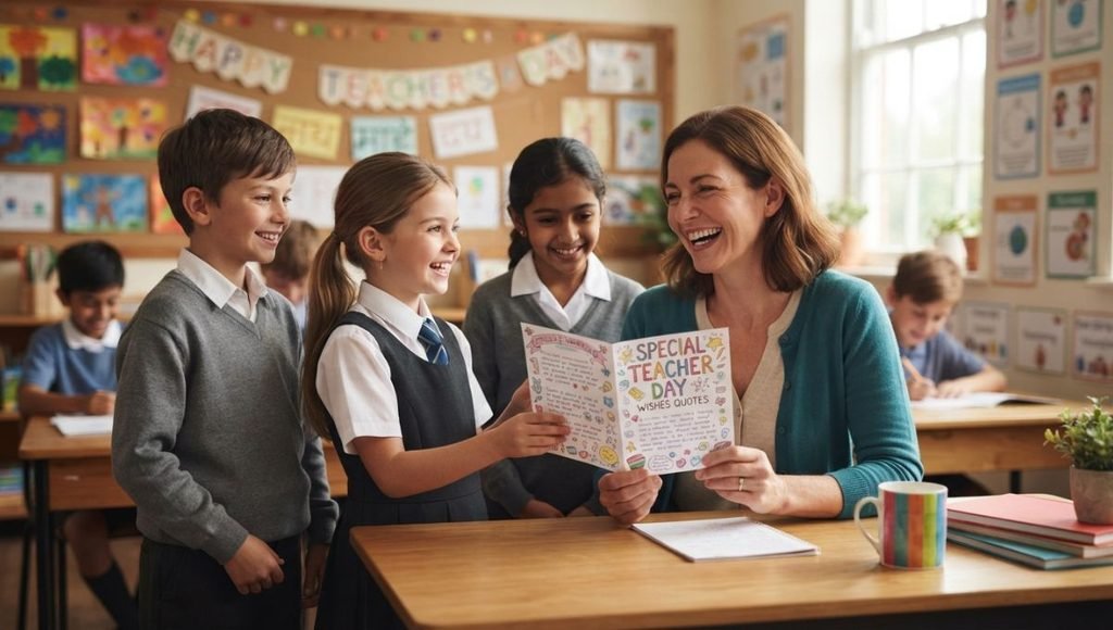 Special Teacher Day Wishes Quotes