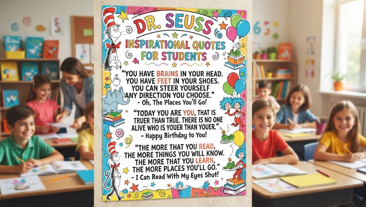 dr seuss inspirational quotes for students